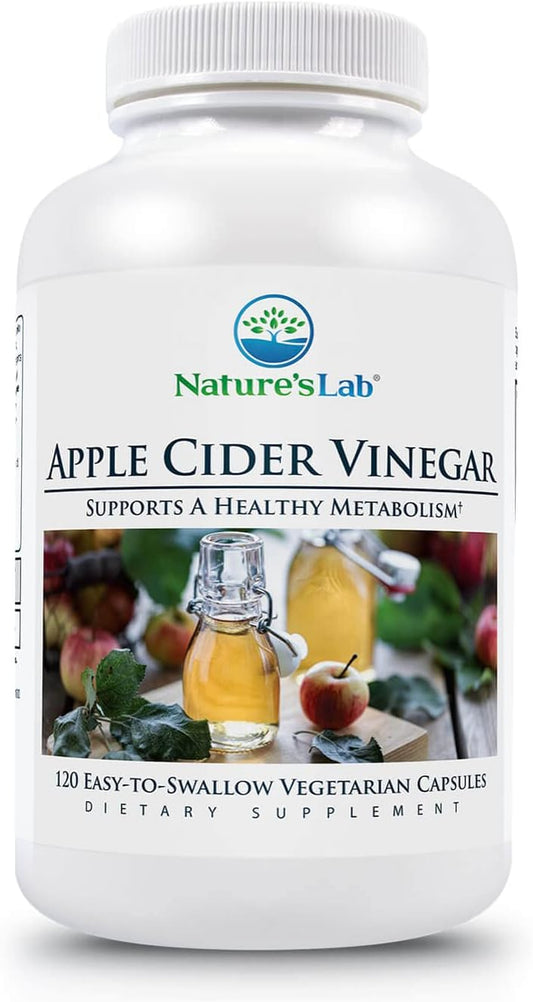 Apple Cider 1200mg + Chromium Capsules - 60 Day Supply