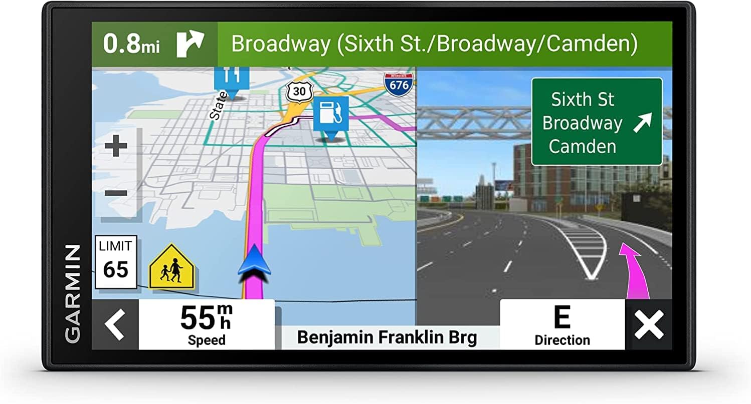 Garmin DriveSmart 66 EX 6-Inch Car GPS Navigator with Voice Control