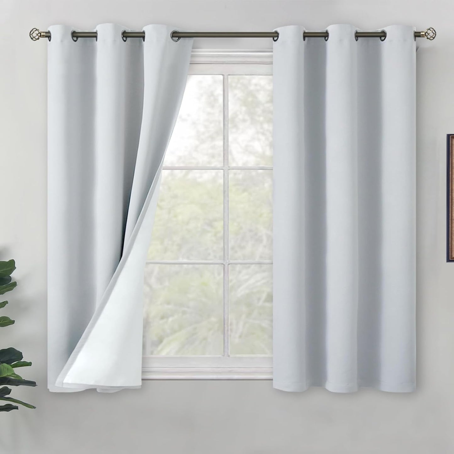 BGment Blackout Curtains for Small Windows - Thermal Insulated