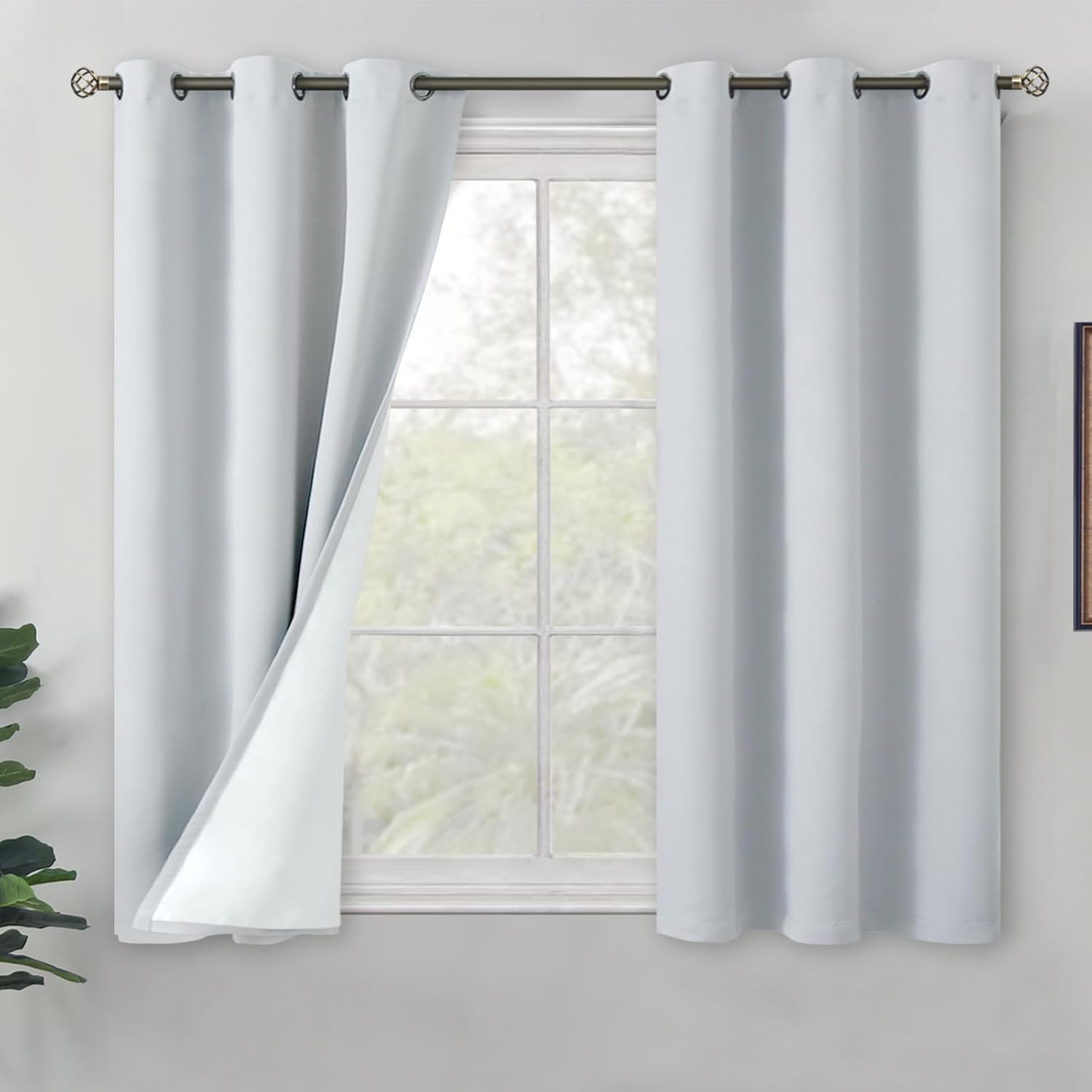 BGment Blackout Curtains for Small Windows - Thermal Insulated