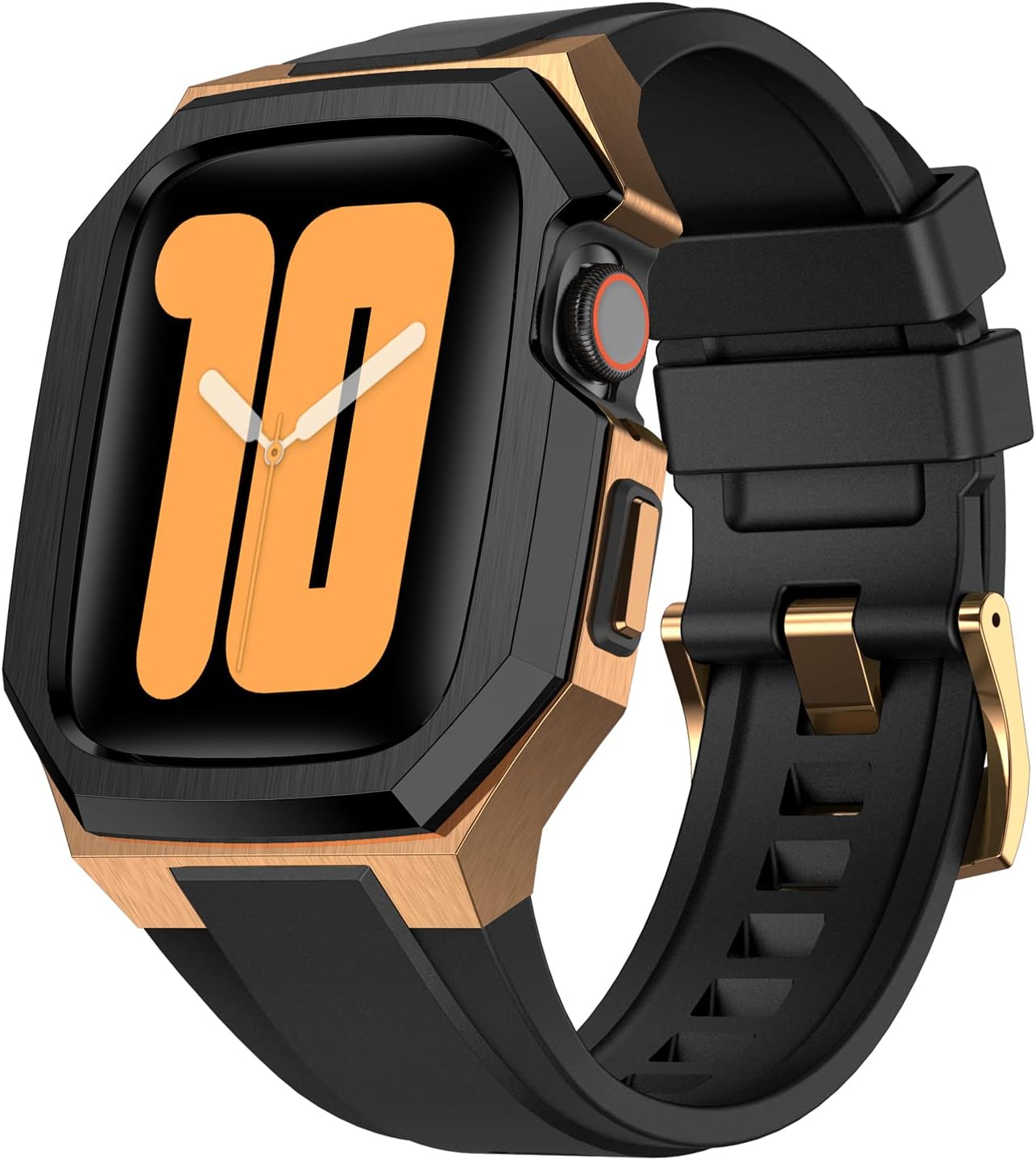 Luxury Metal Case with Band for Apple Watch 44mm 45mm 46mm 49mm