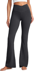 Butterluxe Crossover Flare Leggings - High Waist Bootcut Comfort