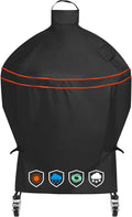 Heavy-Duty 600D Grill Cover for 24in Kamado - Weatherproof Guard