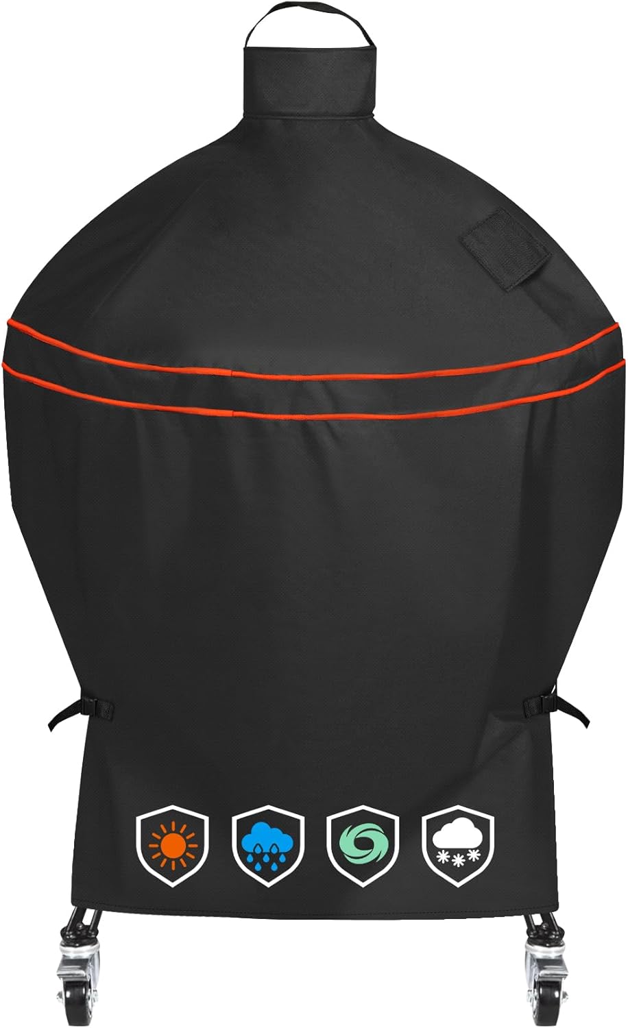 Heavy-Duty 600D Grill Cover for Kamado Joe 24-inch Grills