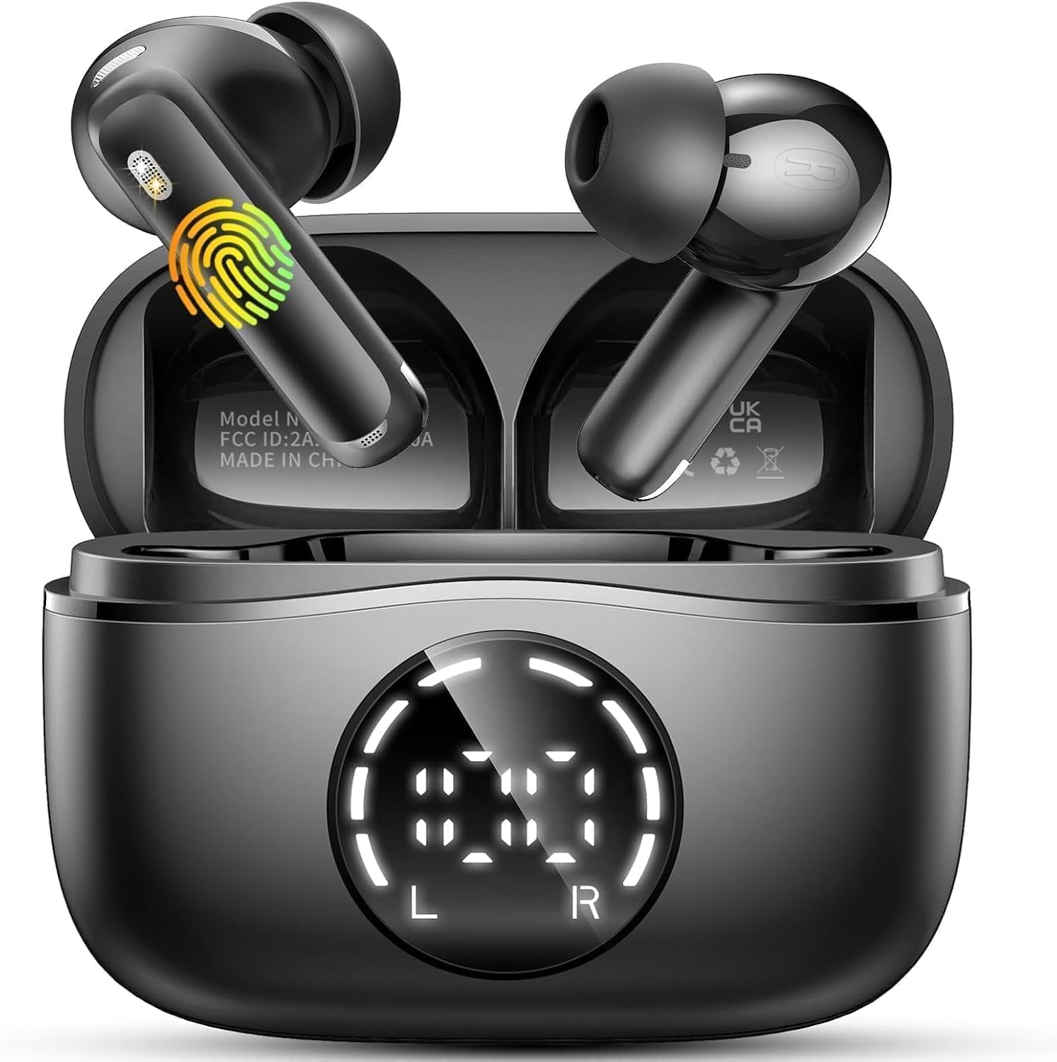 Wireless Earbuds Bluetooth 5.4 with 48H Playtime & IP7 Waterproof