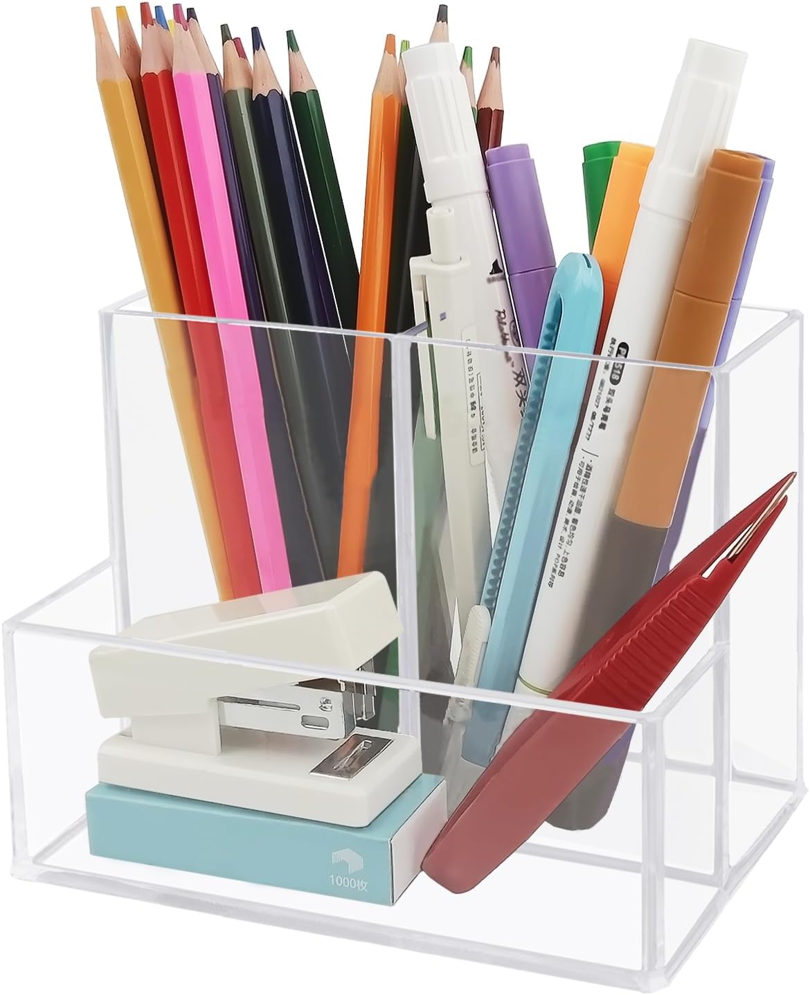 Organize Your Space with Clear Pen Holder