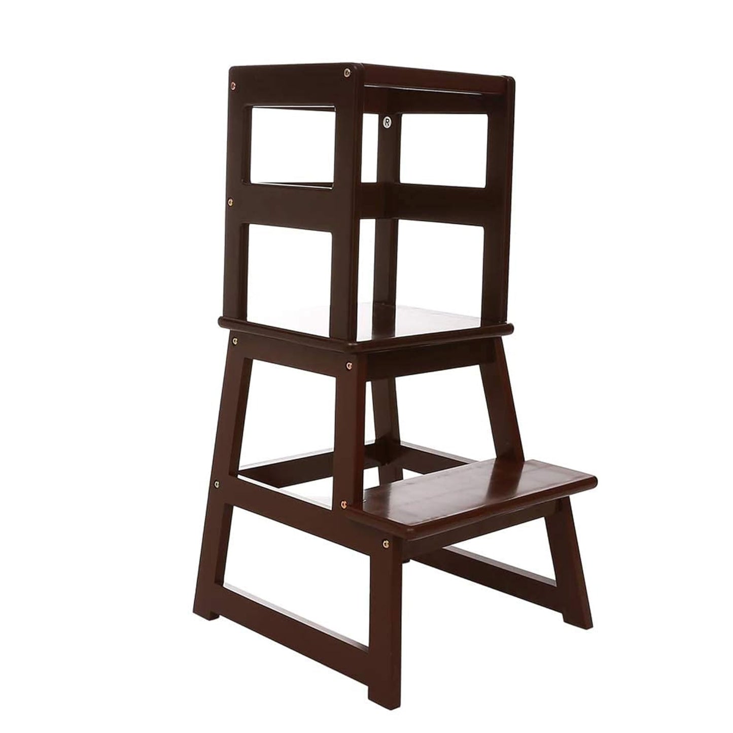 SDADI Kids Kitchen Step Stool with Safety Rail and Wide Platform
