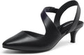 DREAM PAIRS Kitten Heels for Women - Comfortable Low Heel Pumps