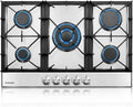 ThermoMate Light 30 Inch Gas Cooktop - Five-Burner Stainless Steel