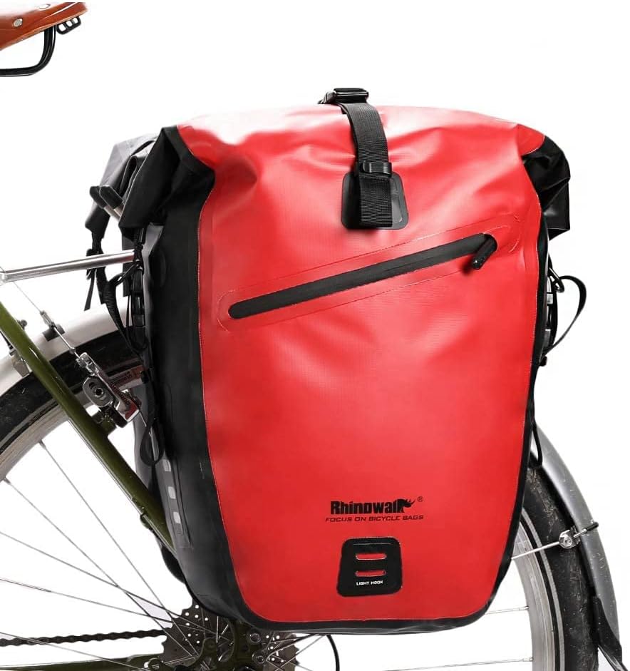 Rhinowalk Waterproof Bike Pannier Bag for Cycling Adventures