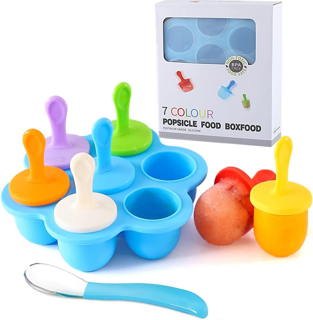 BPA-Free Kids Ice Cream Pop Molds - DIY Fun!