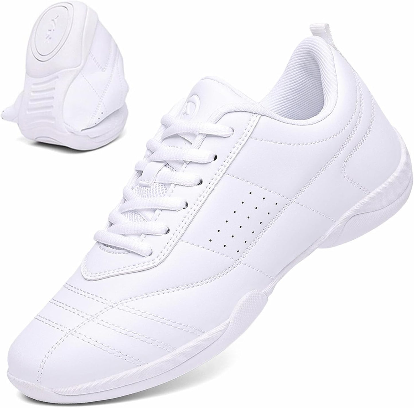 DADAWEN Cheer Shoes for Women - Lightweight Athletic Sneakers