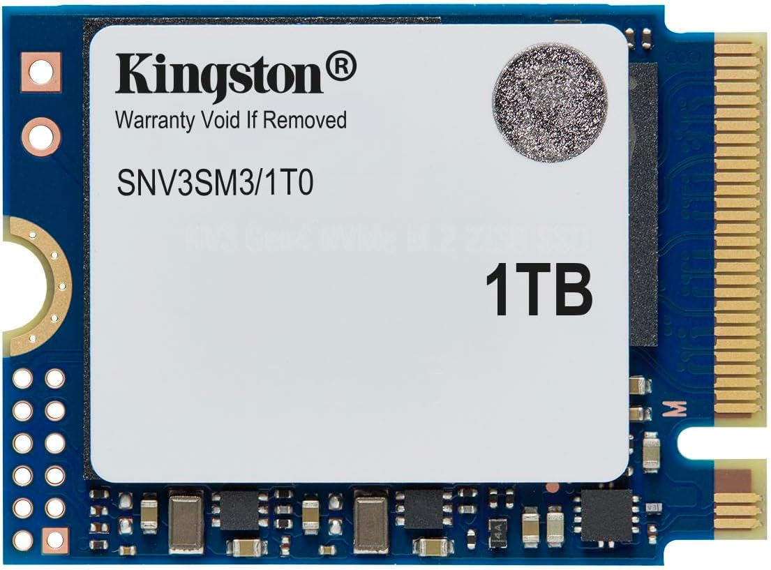 Kingston NV3 1TB M.2 2230 NVMe SSD for High-Speed Storage
