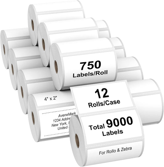 750 Durable Shipping Labels for Rollo & Zebra Printers