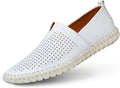 Men's Genuine Leather Loafer Slip On Soft Walking Driving Shoes