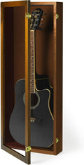 Premium Acoustic Guitar Display Case with Hardwood Frame