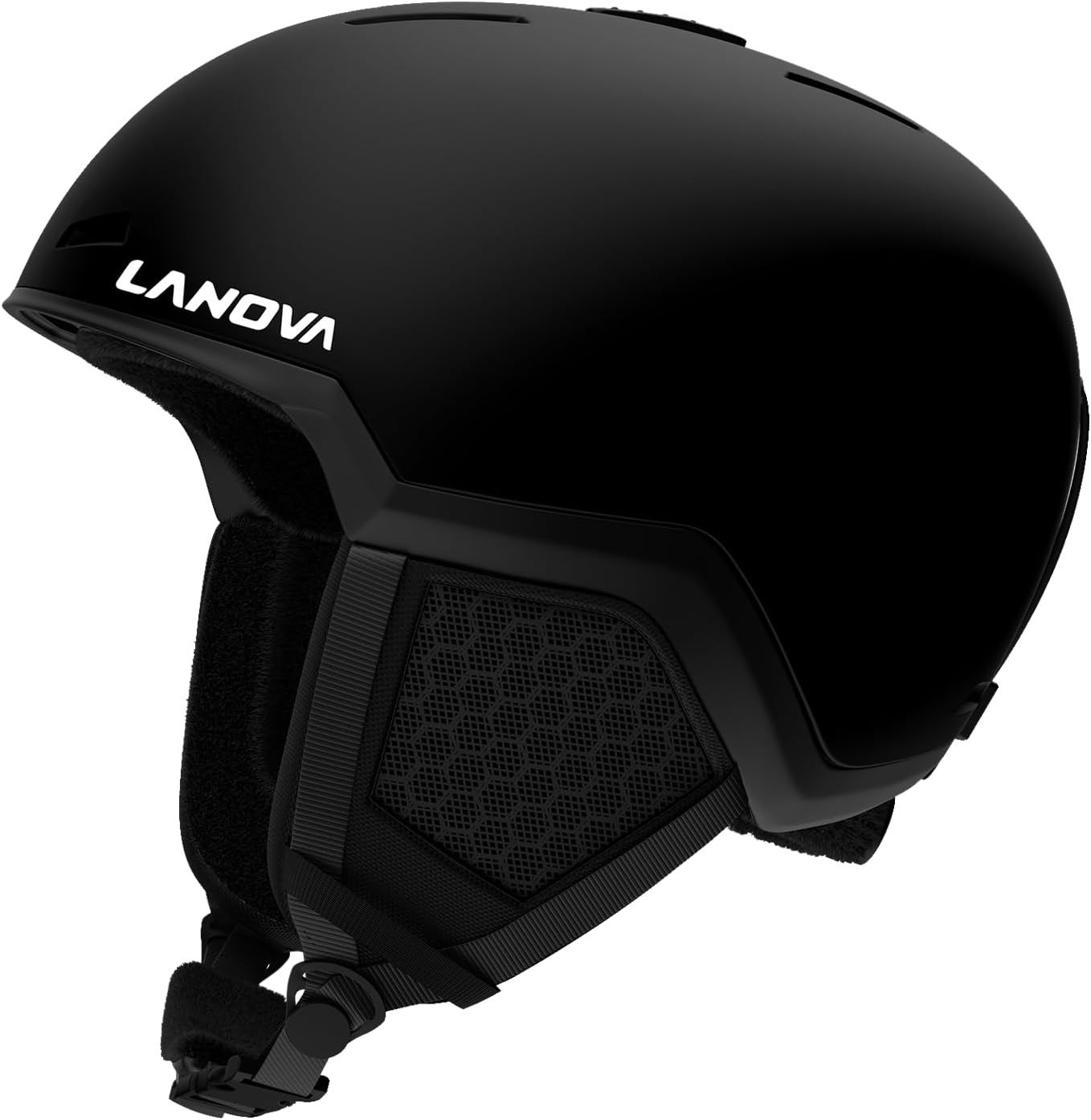 LANOVAGEAR Ski Helmet - Adjustable Fit & 8 Vents for Ultimate Protection