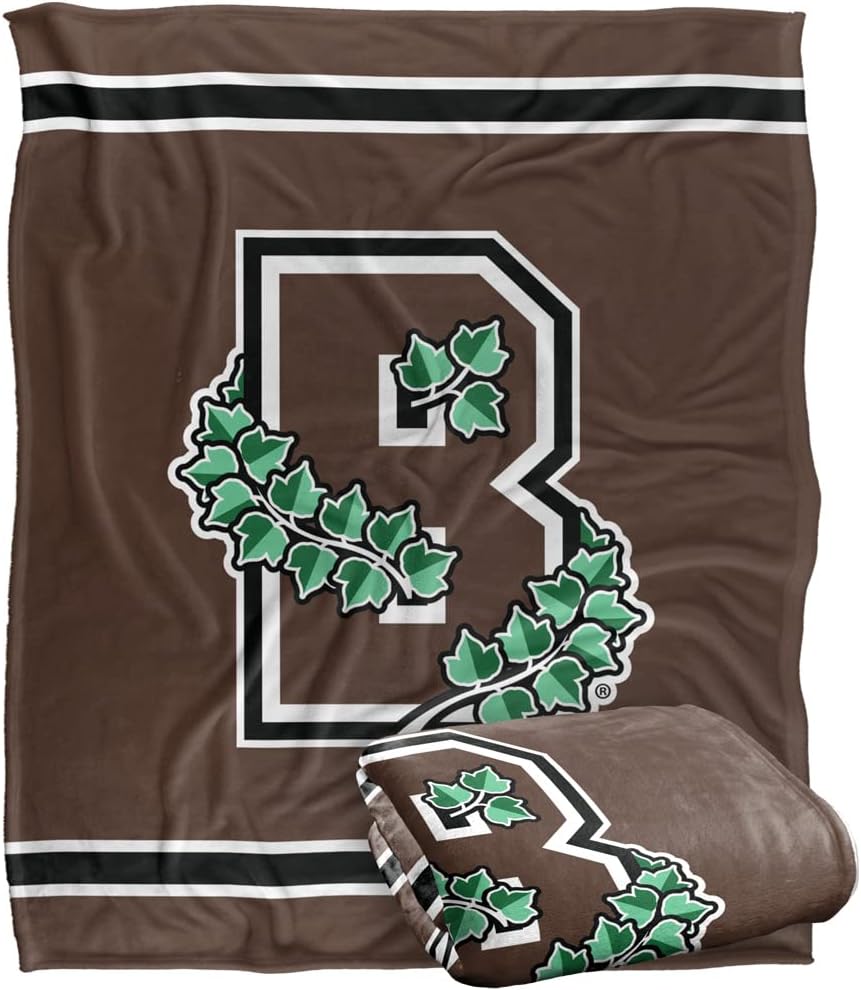 Silky Touch Throw Blanket Collection for Brown University Fans