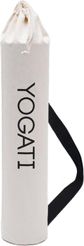 Adjustable Strap Cotton Yoga Mat Bag by YOGATI