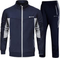 YSENTO Men's Tracksuits 2-Piece Jogging Suit - Comfortable Fit
