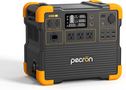 Pecron E2400LFP: 2048Wh LiFePO4 Fast Charging Power Station