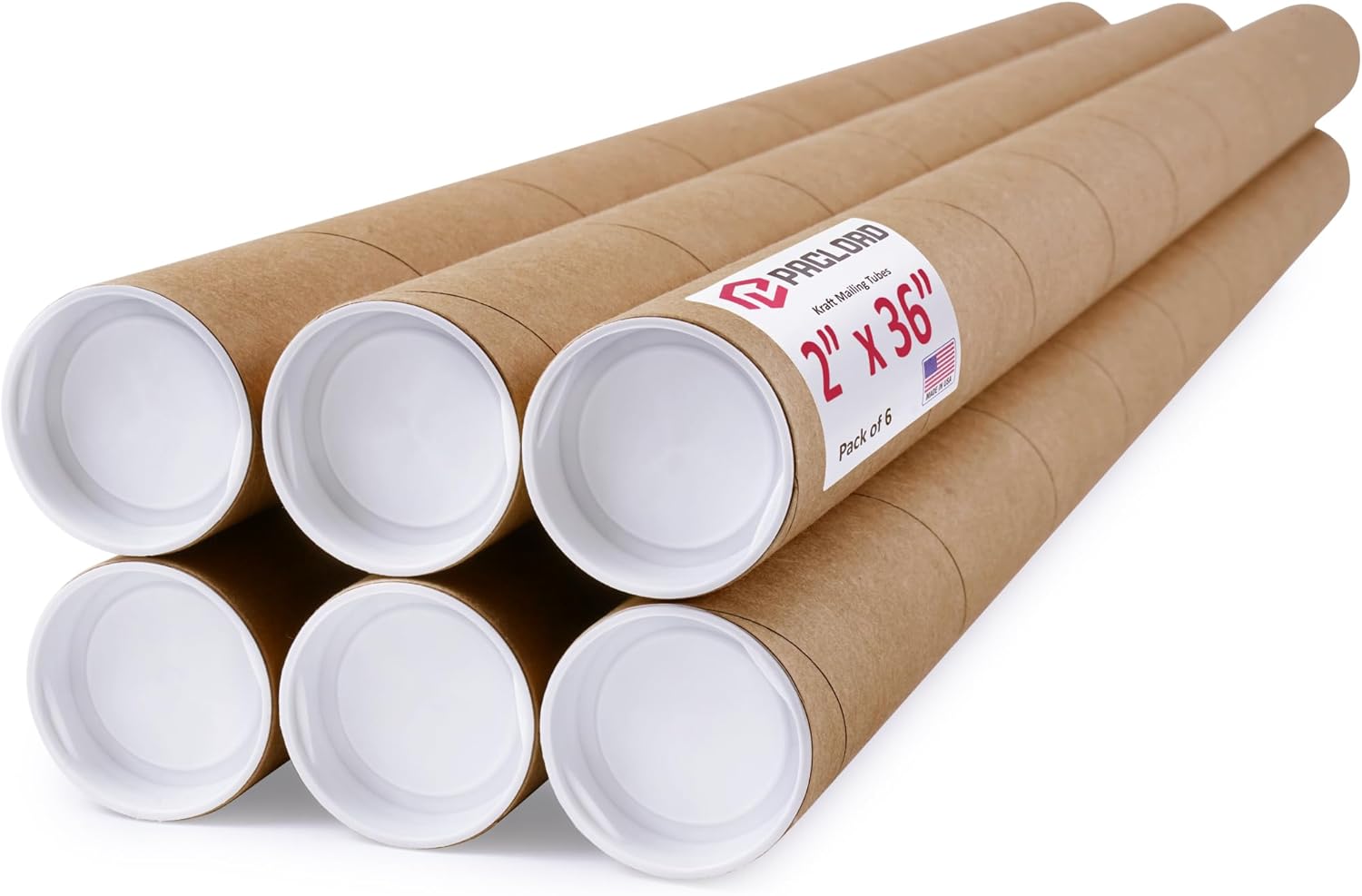 Reinforced Kraft Paper Mailing Tubes for Safe Shipping and Storage
