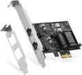 2 Ports 2.5G PCIe Network Adapter - Dual 2.5Gbps LAN Card