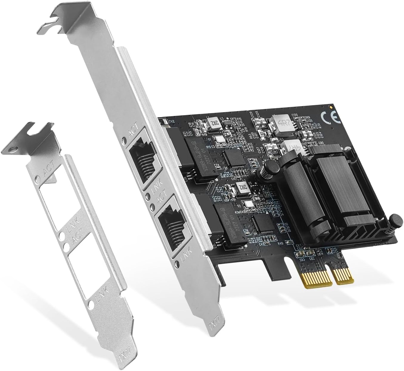 2 Ports 2.5G PCIe Network Adapter for High-Speed Connectivity