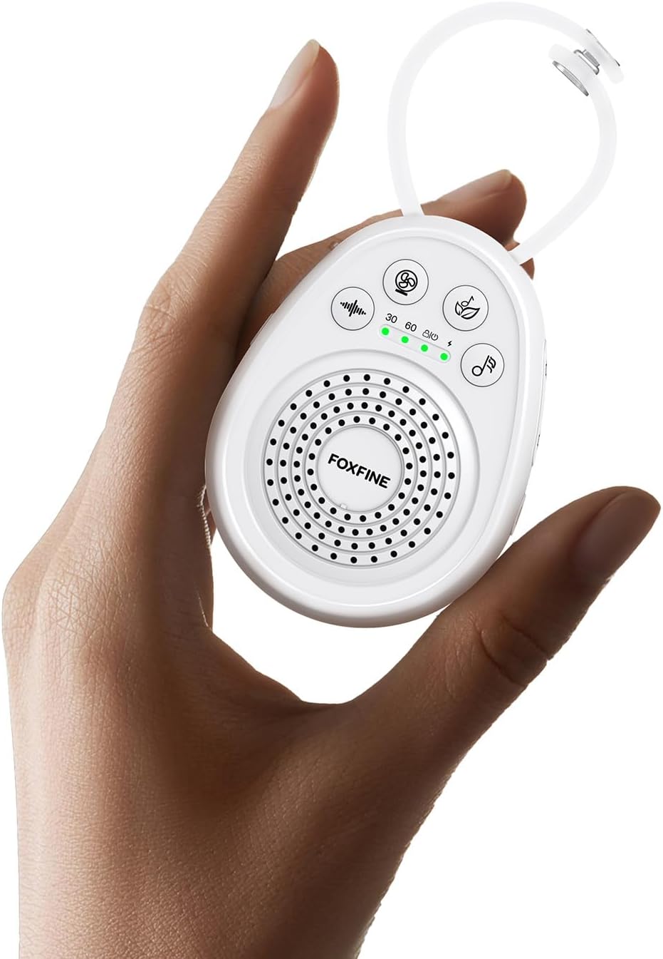 FOXFINE White Noise Machine - 30 Soothing Sounds
