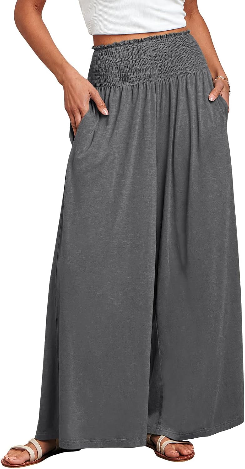 Chic Women Palazzo Pants for Summer Boho Style and Comfort
