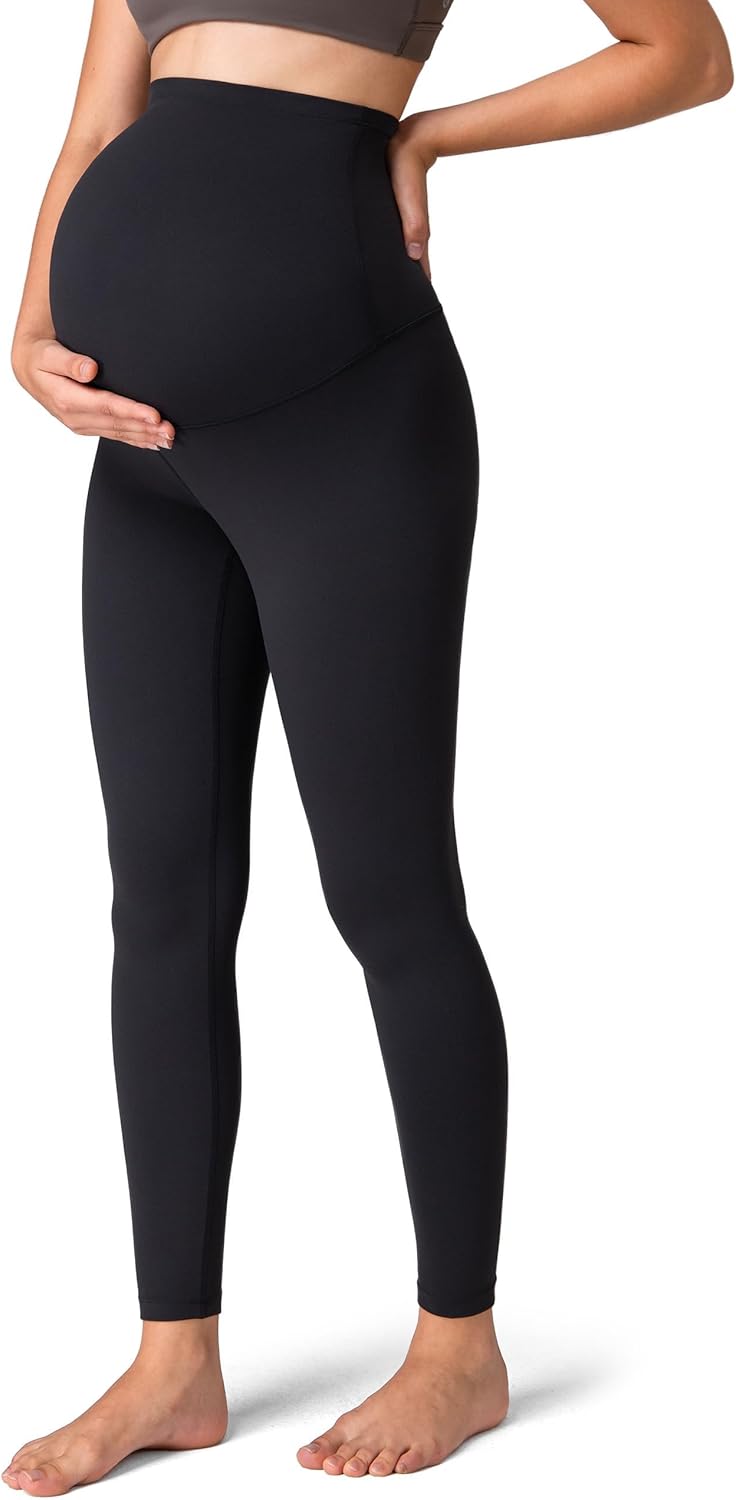Colorfulkoala Womens Dreamlux Maternity Leggings for Active Moms