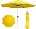 PatioKingdom 9FT Patio Outdoor Umbrella - UPF 50+ Sun Shade
