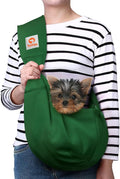 Tomkas Dog Sling Carrier for Small Dogs - Comfort & Safety