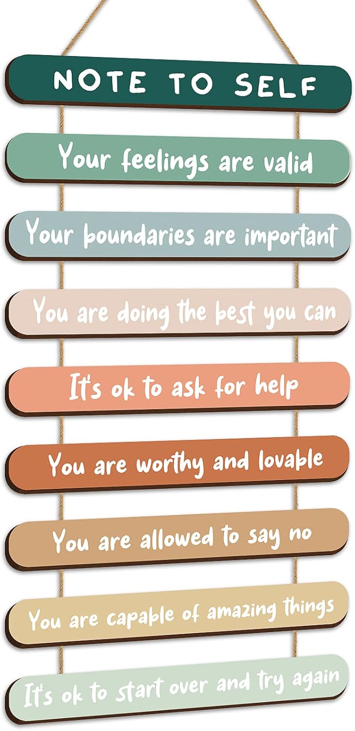 Positive Psychology Wall Art for Mental Health
