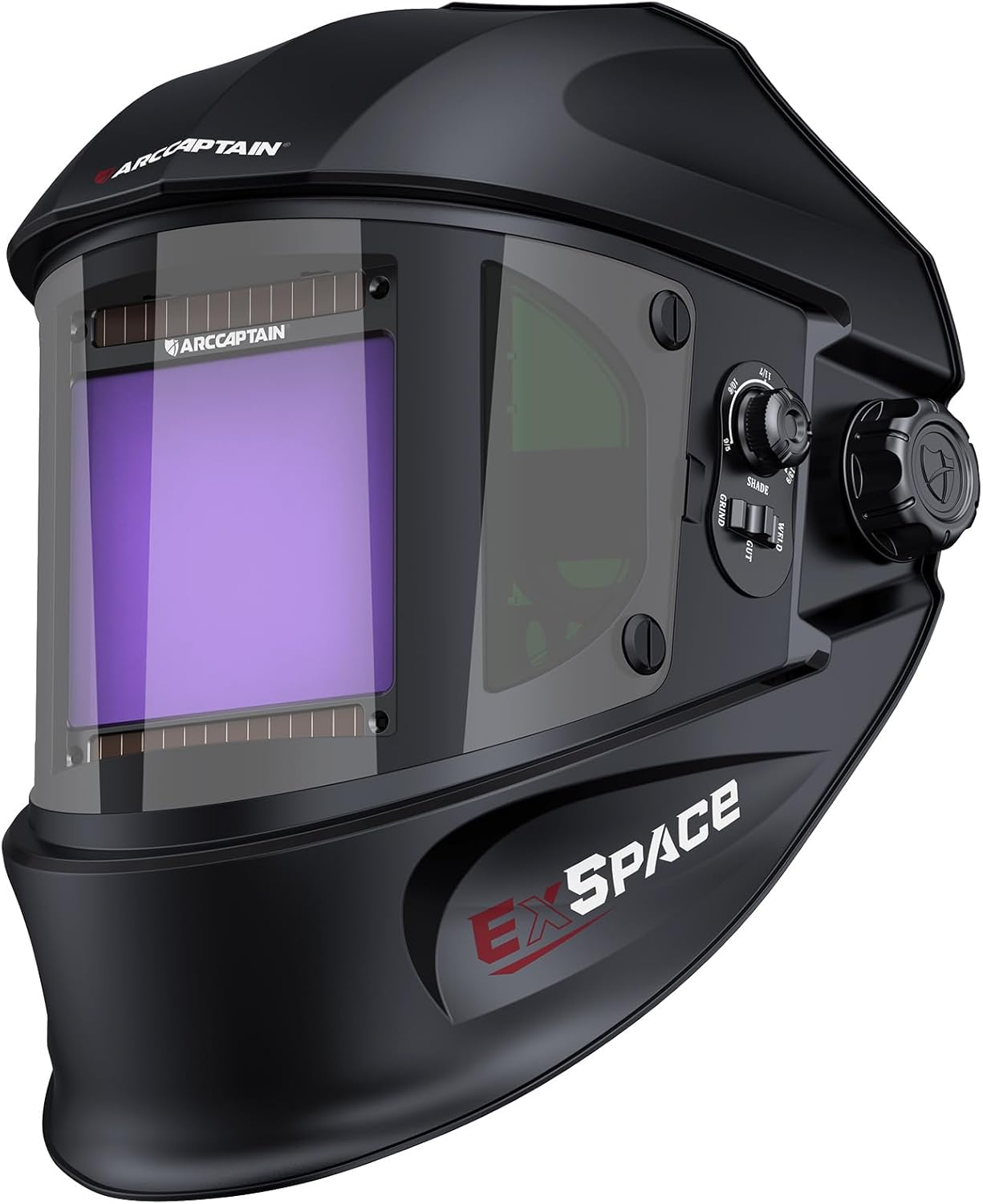 ARCCAPTAIN Auto Darkening Welding Helmet - 180 Panoramic View