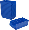 Akro-Mils 30130 Plastic Shelf Bins 12-Pack - Durable Garage & Closet