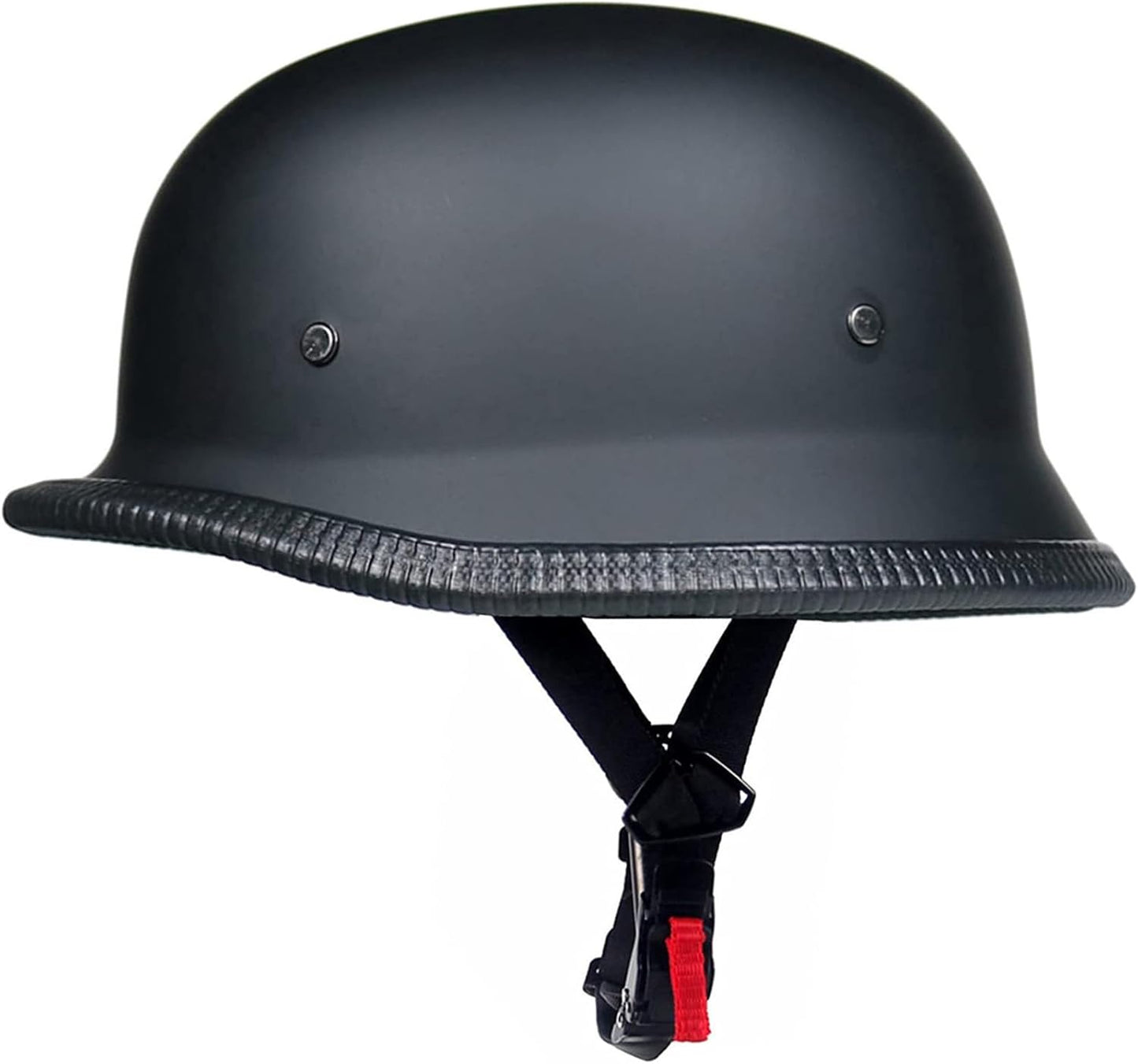 German Pilot Motorcycle Helmet - Vintage DOT Approved Cruiser