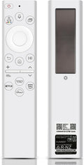 Solar Voice Remote for Samsung Frame TV (White) - Rechargeable