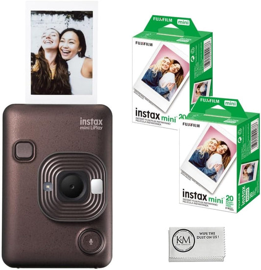 Fujifilm LiPlay Camera Bundle | Bronze + 40 Film Exposures
