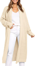 LILLUSORY Long Cardigan Sweaters for Women - Cozy Oversized Knit