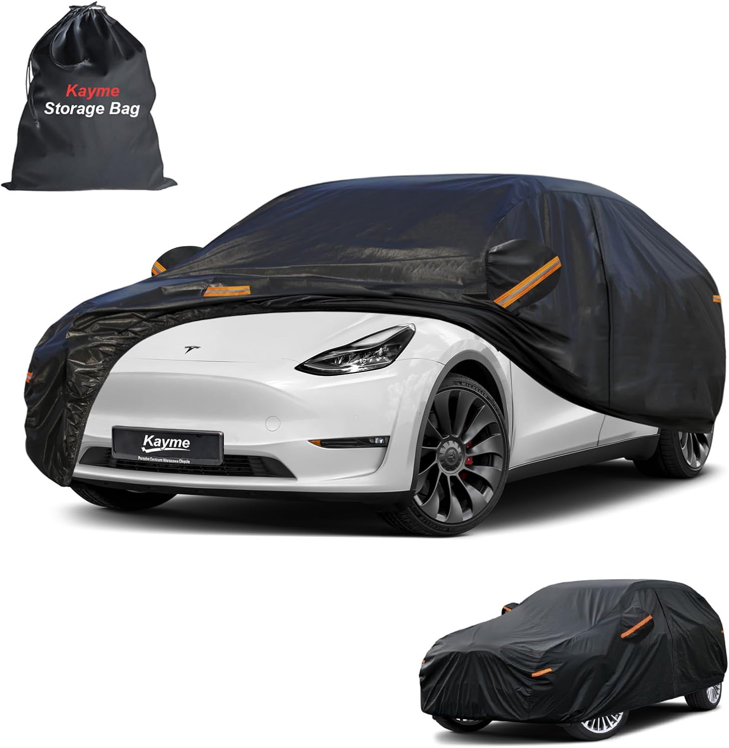 Kayme 7 Layers Car Cover for Tesla Model Y - All Weather Protection