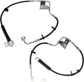 TRQ Front Brake Hose Set Compatible with 2000-2002 Dodge Ram - Direct