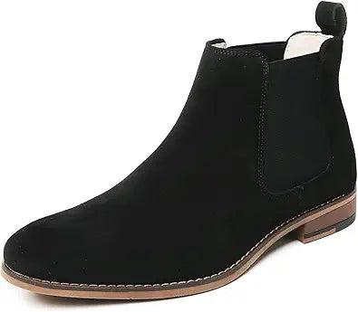 Cestfini Chelsea Boots for Men - Classic Suede Ankle Style