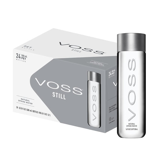 VOSS Premium Natural Water 24 Pack - BPA-Free & Pure