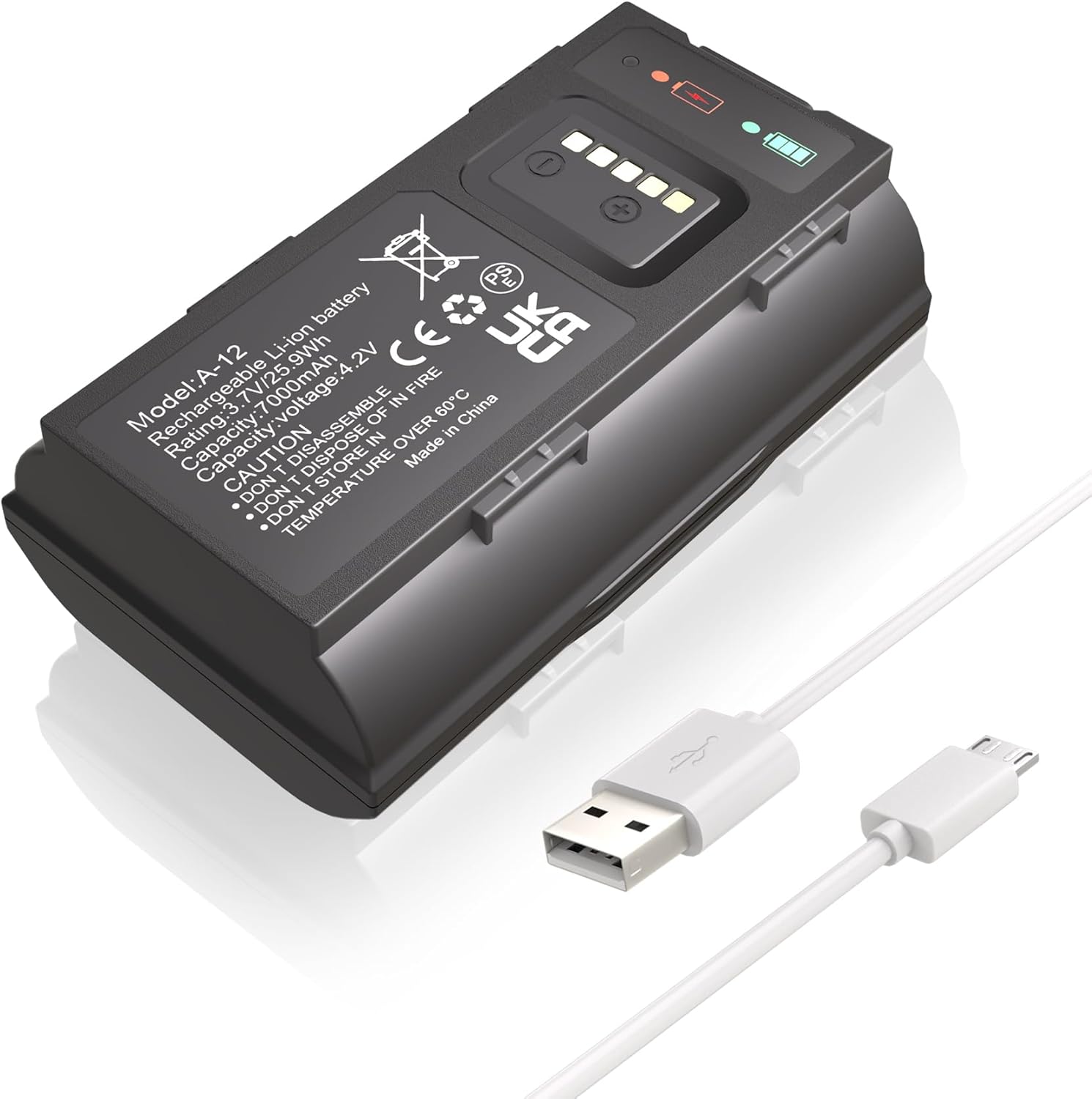 7.0Ah USB Rechargeable Battery for Arlo Doorbell