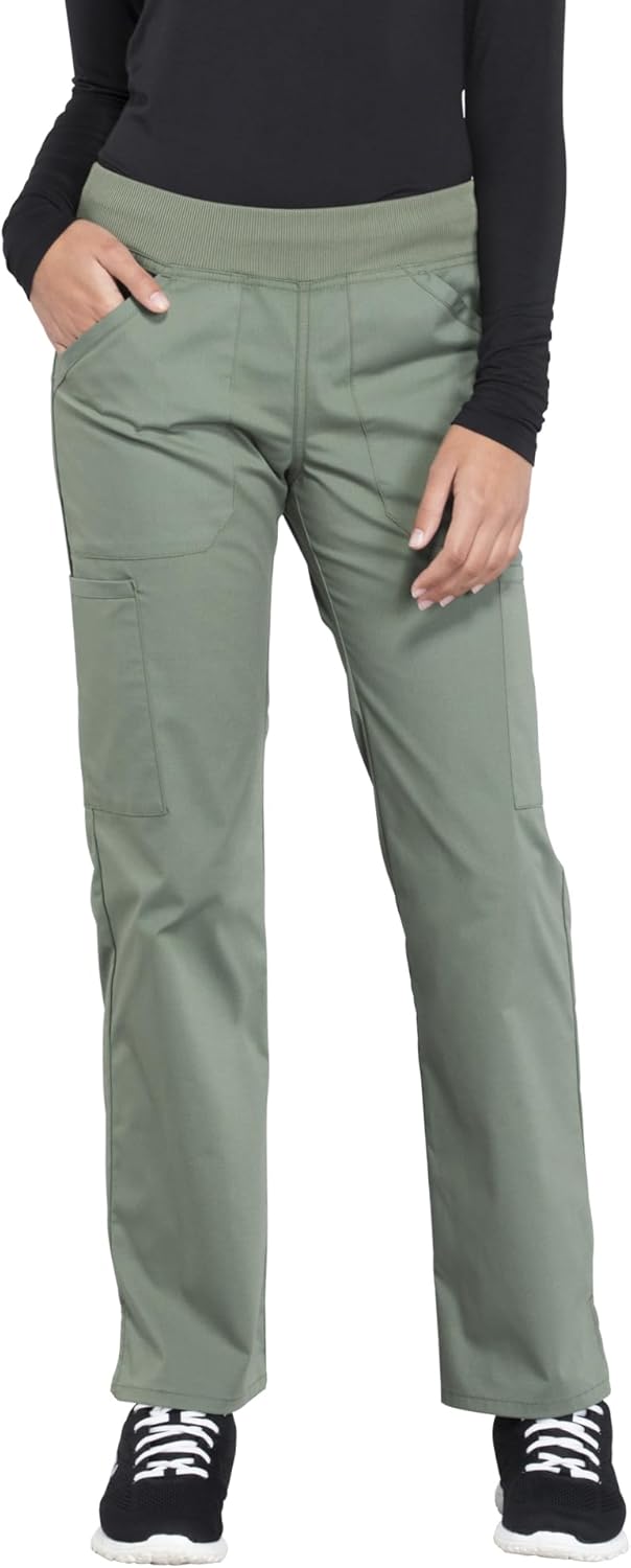Cherokee Women's Scrub Pants with 6 Pockets & Stretch Fabric