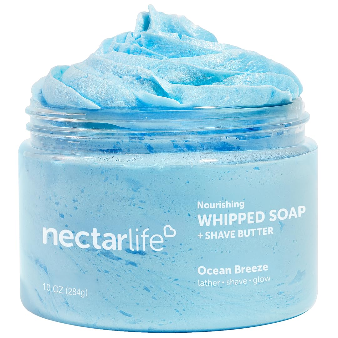 Nectar Life Whipped Soap and Shave Butter for Luxurious Skin