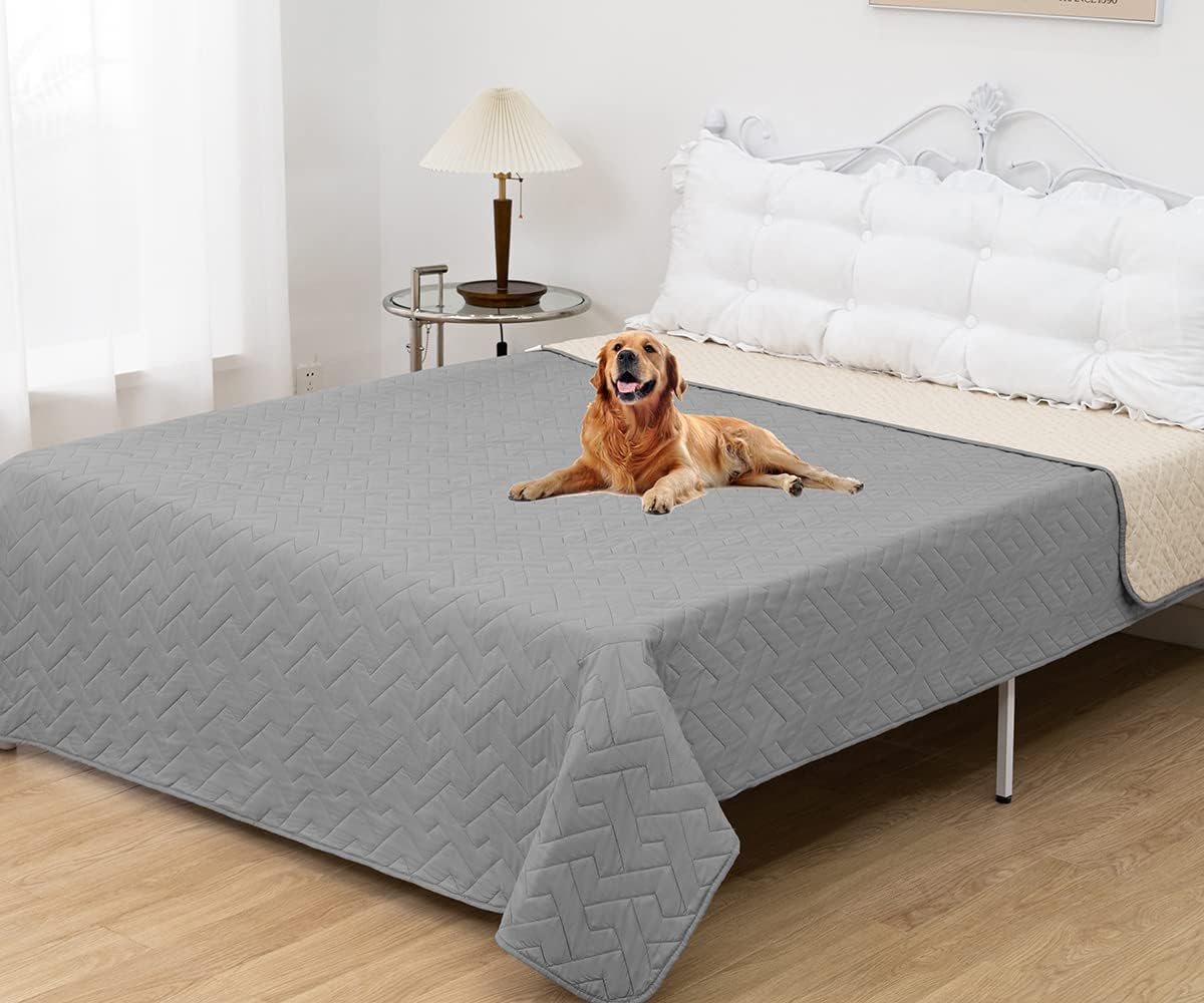 fuguitex Waterproof Dog Bed Cover for Pet Furniture Protection