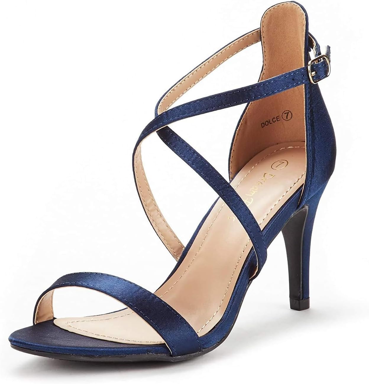 DREAM PAIRS Women's Dolce Fashion Stilettos Open Toe Sandals