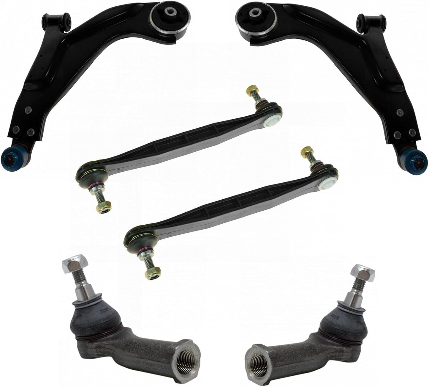 TRQ Front Steering & Suspension Kit for Jaguar X-Type 2002-2008